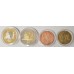 CYPRUS 2003 . EURO SPECIMEN PATTERN SET OF 8 COINS . NO PAPERS